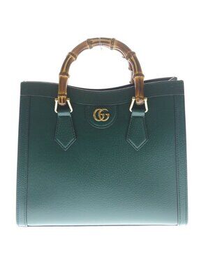 Gucci Diana Small 2-Way Hand Shoulder Tote Green